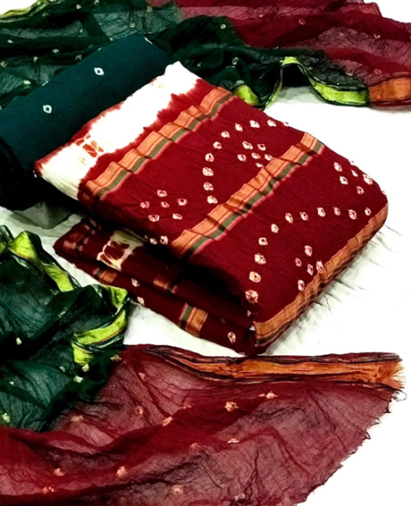 PURE BANDHEJ SALWAR KAMEEZ